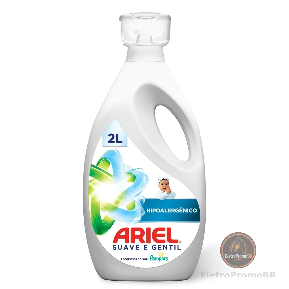 Ariel Sabão Líquido Suave e Gentil 2L