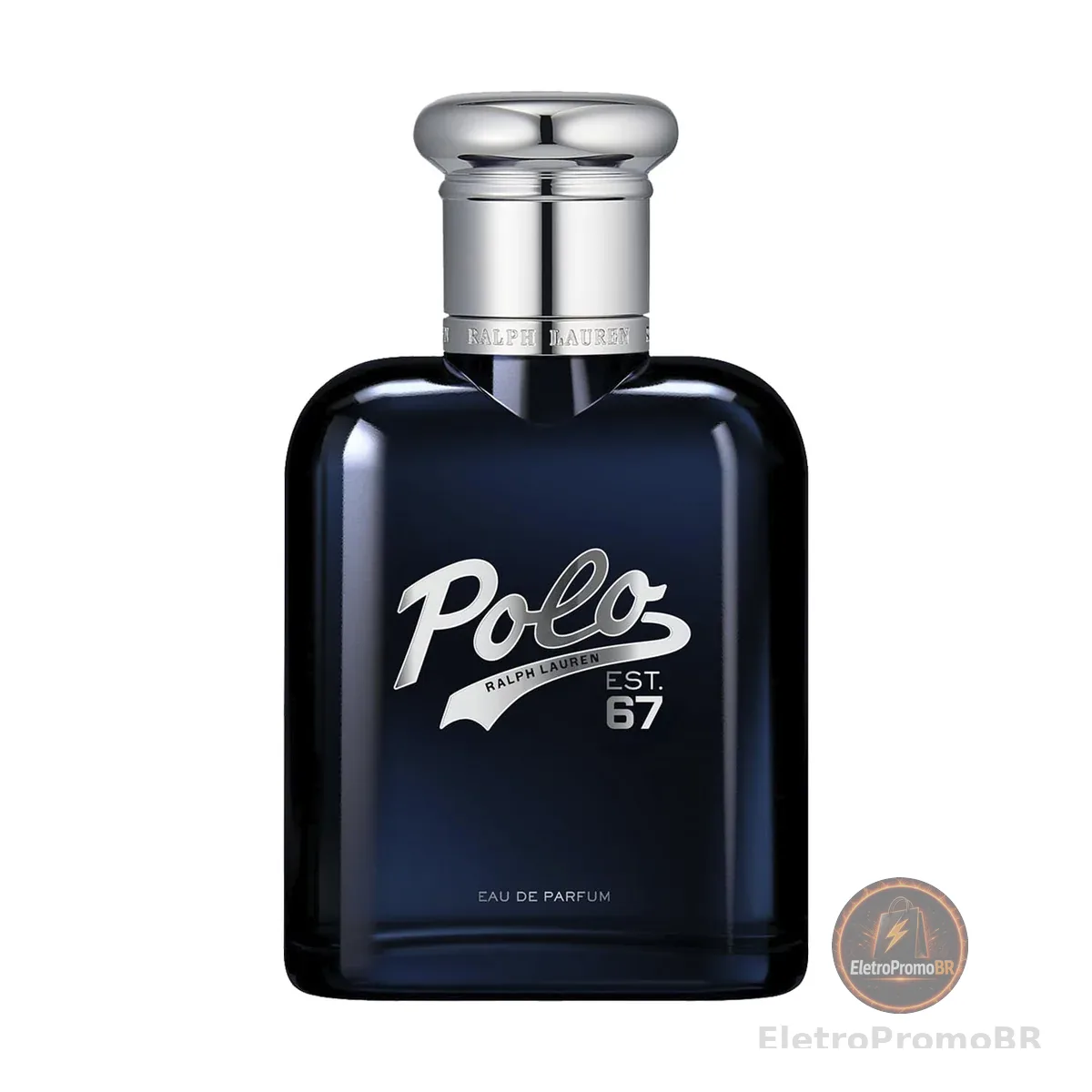 Ralph Lauren, Polo 67, Perfume Masculino, Fragrância Amadeirada Cítrica Intensa, Notas de Mandarina Verde e Benjoim, Eau de Parfum com Alta Fixação, Para Homens Cativantes