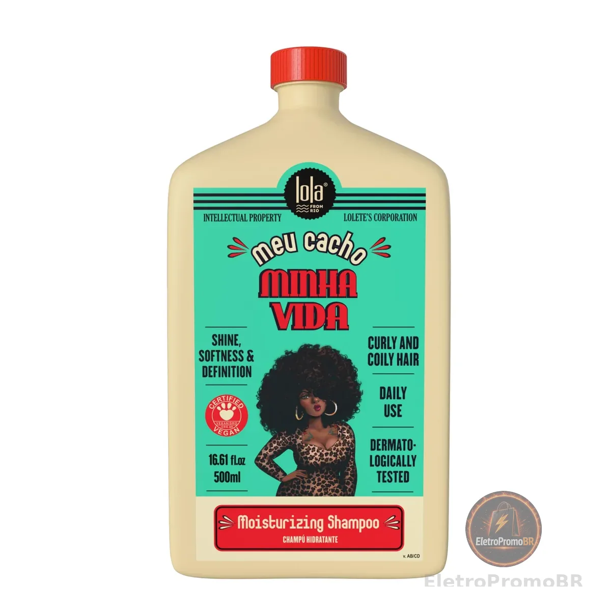 Meu Cacho Minha Vida Shampoo 500ml , Lola Cosmetics