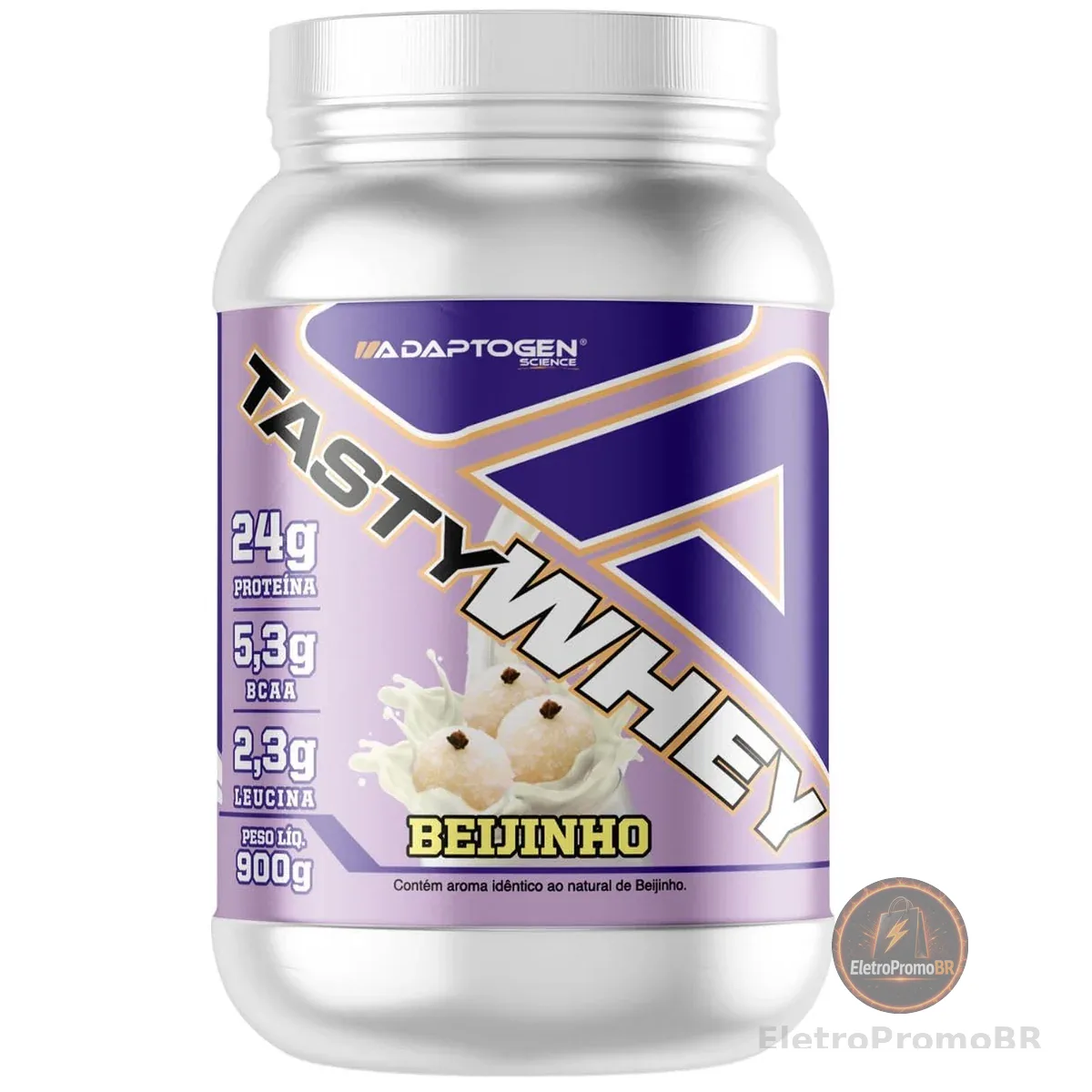 Tasty Whey 3w Gourmet Sabor: Beijinho - Adaptogen | Whey Protein 3W