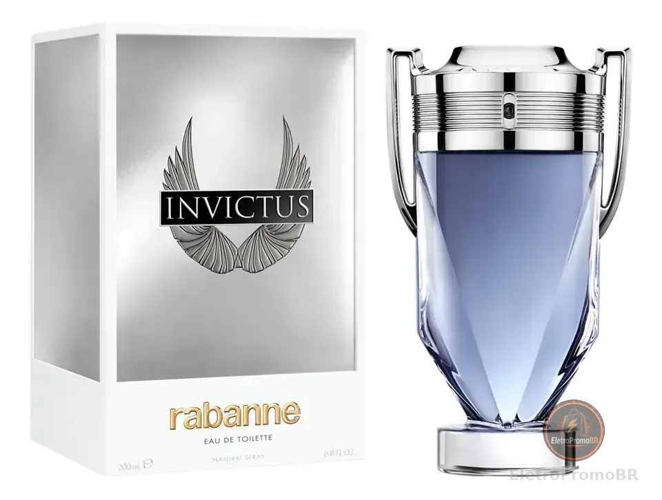 Perfume Rabanne Invictus Eau De Toilette 200 ml Masculino