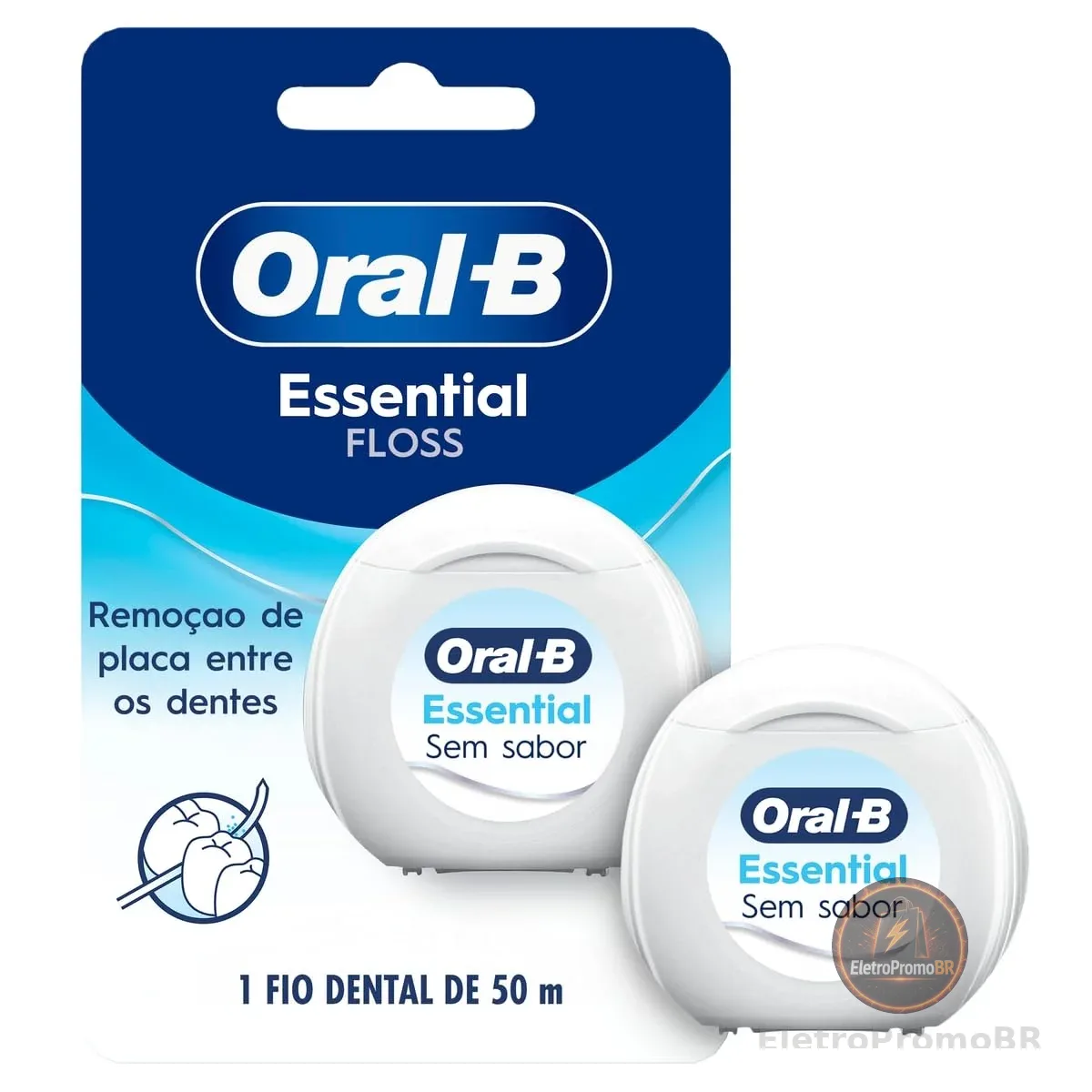 Oral-B Essential Floss Fio Dental, 50 m, 1 Unidade