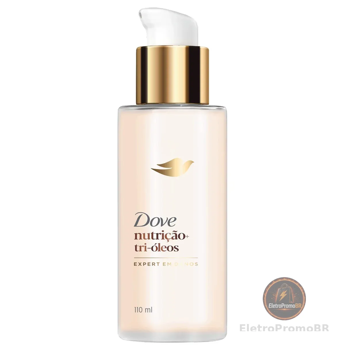 Dove Leave-In Nutrição + Tri-Óleos 110ml Pump