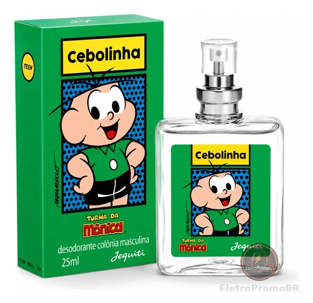 Colônia Turma Da Mônica Cebolinha Jequiti 25mL