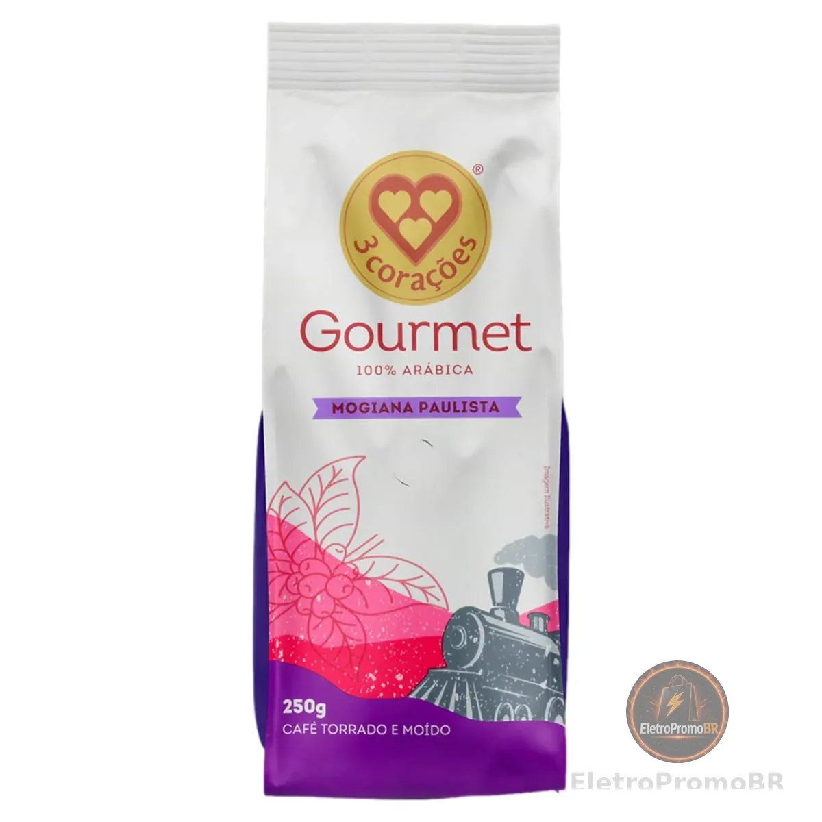3 Corações Café Torrado e Moído Gourmet Mogiana Paulista, 250G
