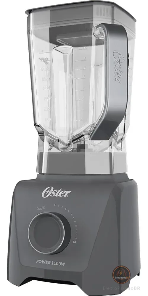Liquidificador Oliq606 1100 Full 3,2l Cinza Oster