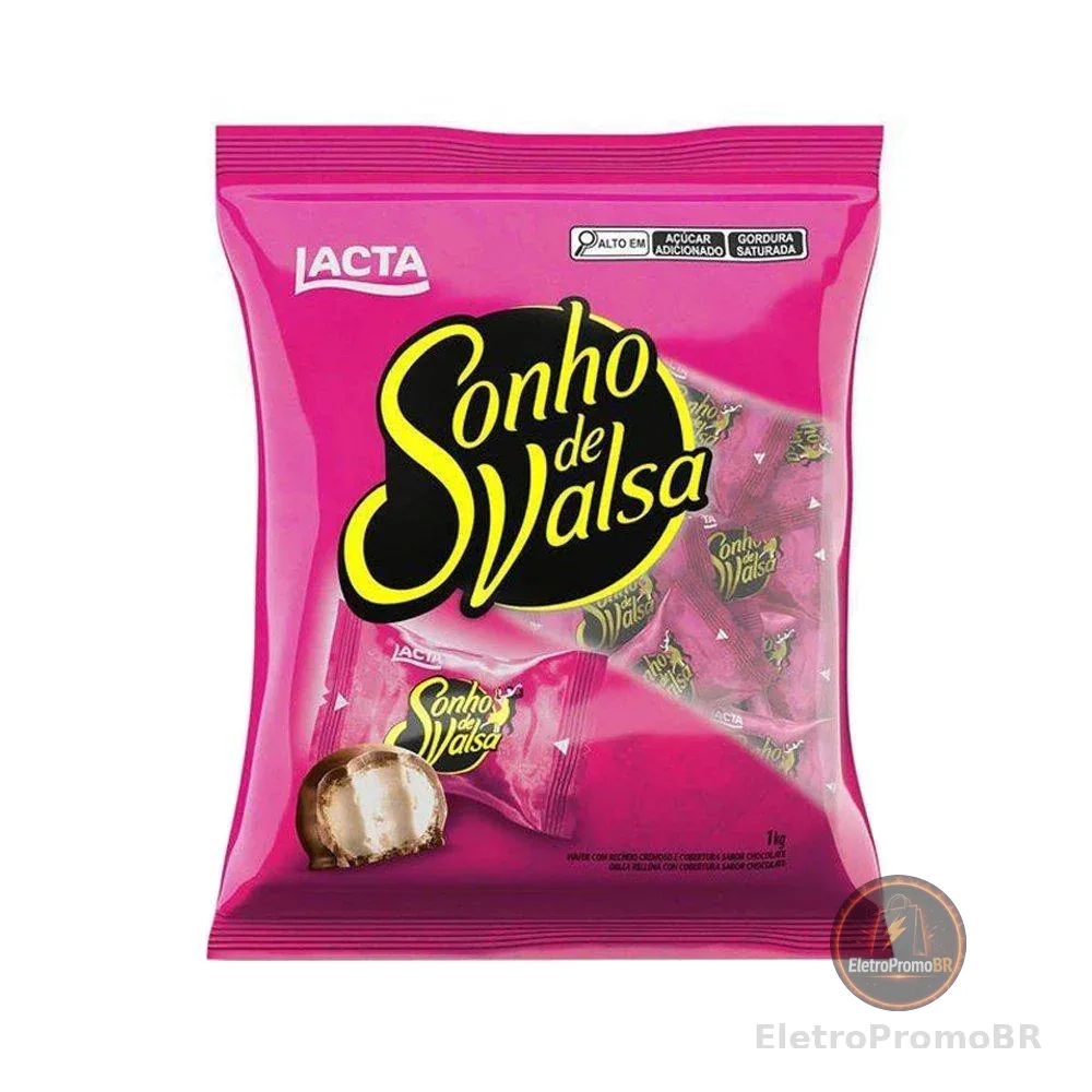 Chocolate Lacta Sonho de Valsa Pacote 1Kg