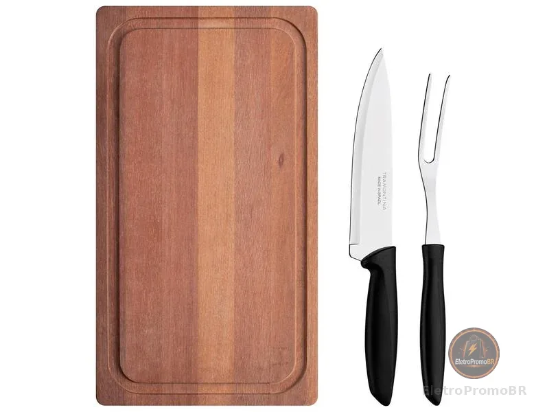 Kit Churrasco Tramontina Plenus 3 Peças