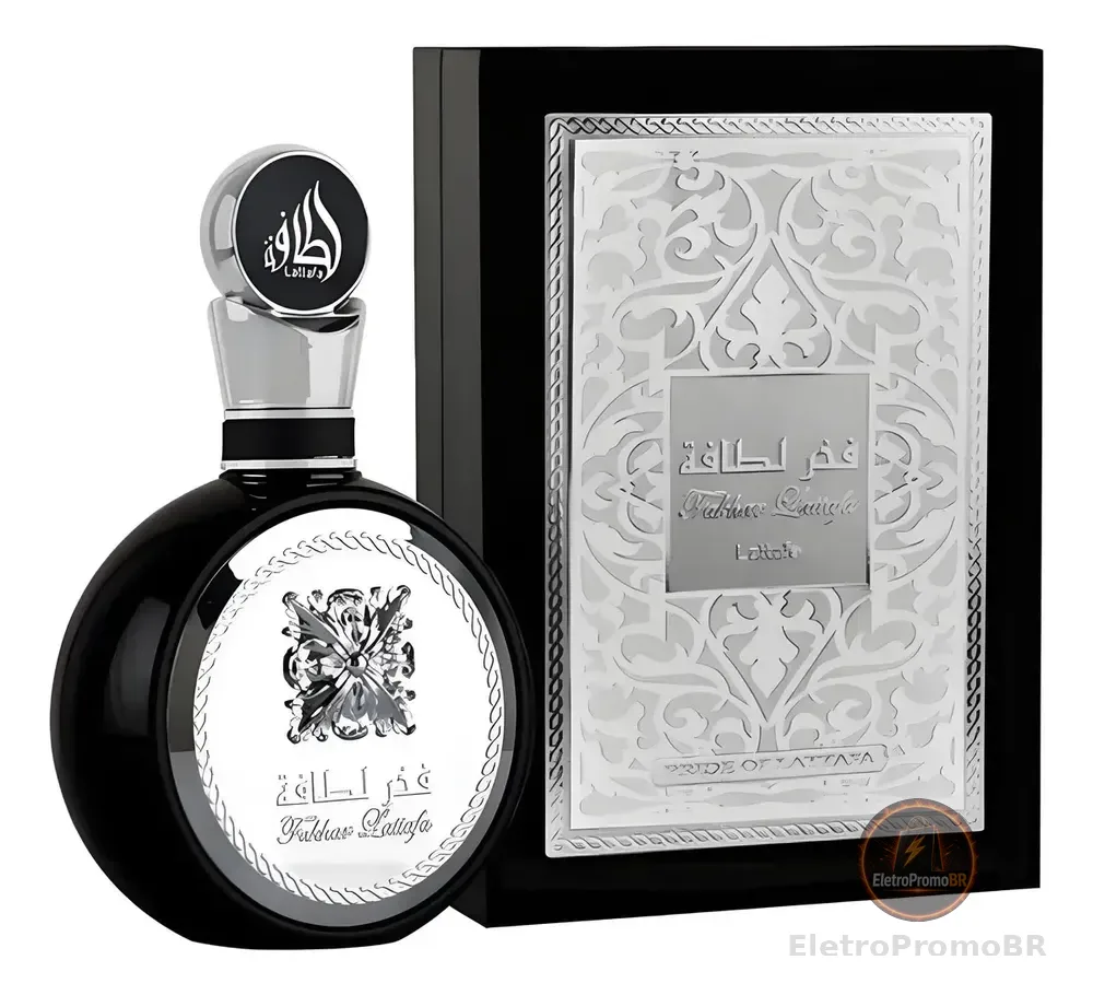 Perfume Lattafa Fakhar Black Masculino Eau de Parfum de 100ml
