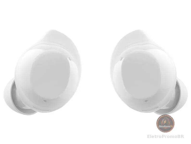 Fone de Ouvido Bluetooth Samsung Buds Core com Microfone Cancelamento de Ruído Esportivo Intra-auricular True Wireless Branco