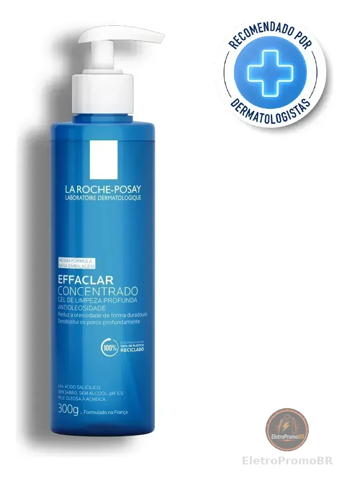 Gel De Limpeza Facial Effaclar Concentrado 300g La Roche Posay