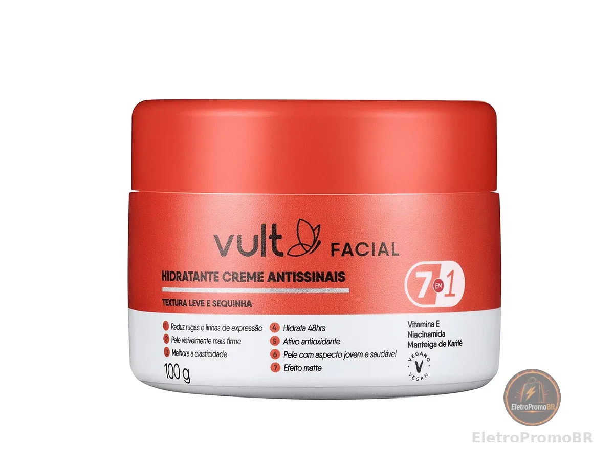 VULT CREME POTE ANTISSINAIS FACIAL 100G