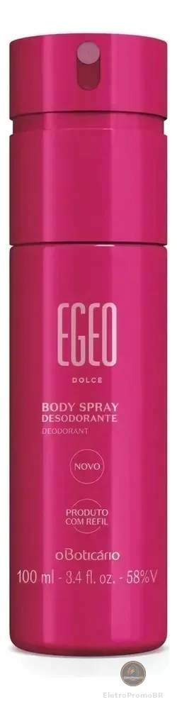 Egeo deo Dolce Body Spray, 100ml - O Boticário