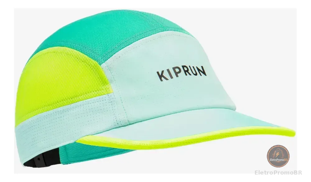 Boné De Corrida Unissex Kiprun Integração Verde Tamanho Único Liso