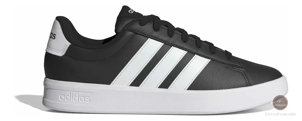 Tênis Masculino Grand Court 3.0 adidas Cblack/ftwwht/ftwwht Lisa 42 Br