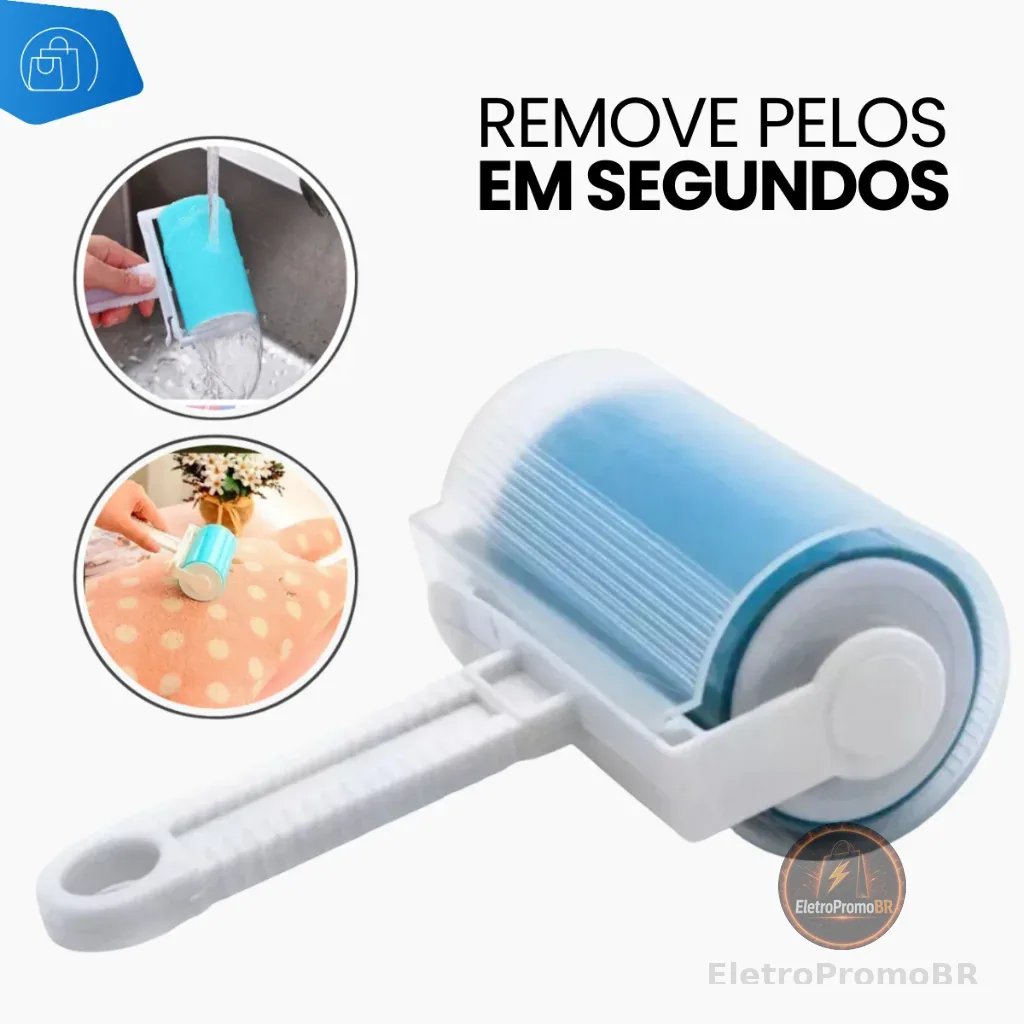 Tira Pelo Roupa Lavável Reutilizável com Capa Protetora