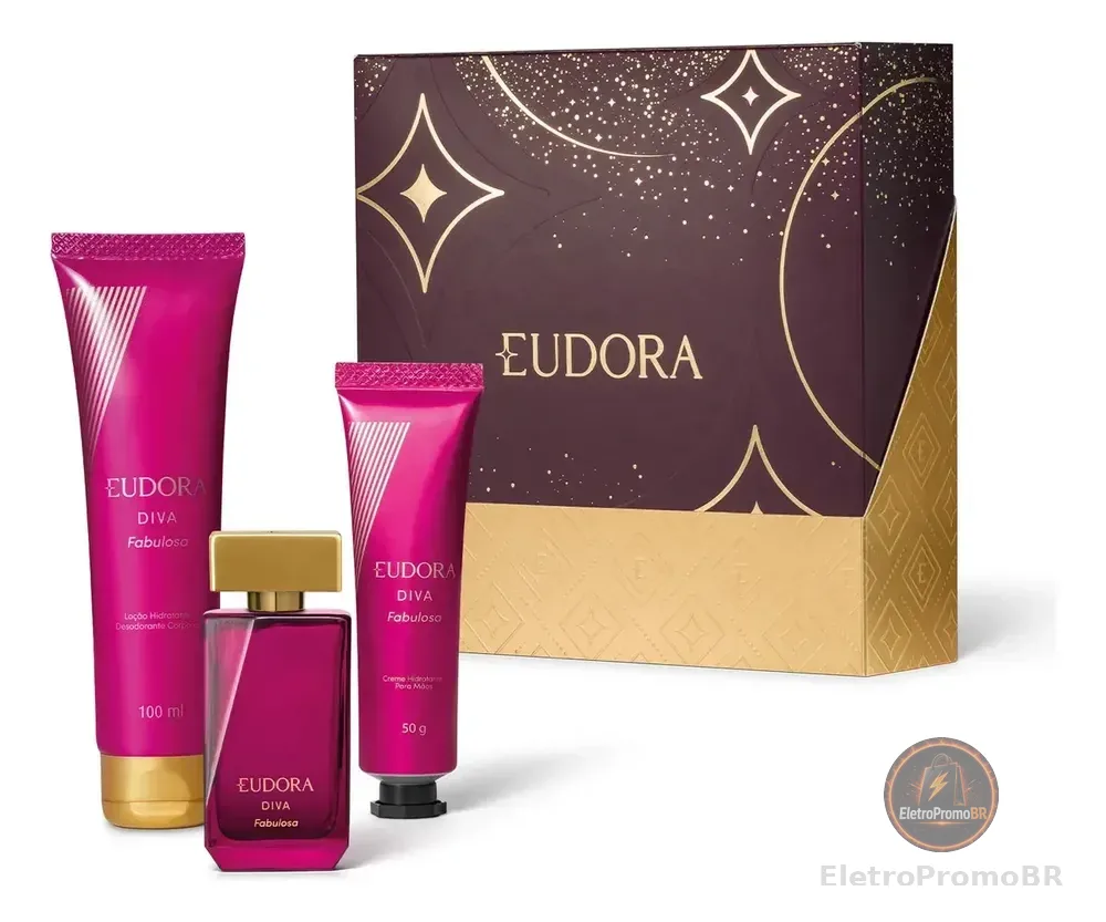 Kit Eudora Diva Fabulosa (3 Produtos)