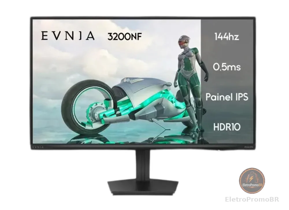Monitor Gamer Philips Evnia 23.8" 144HZ 0,5MS 24M2N3200NF
