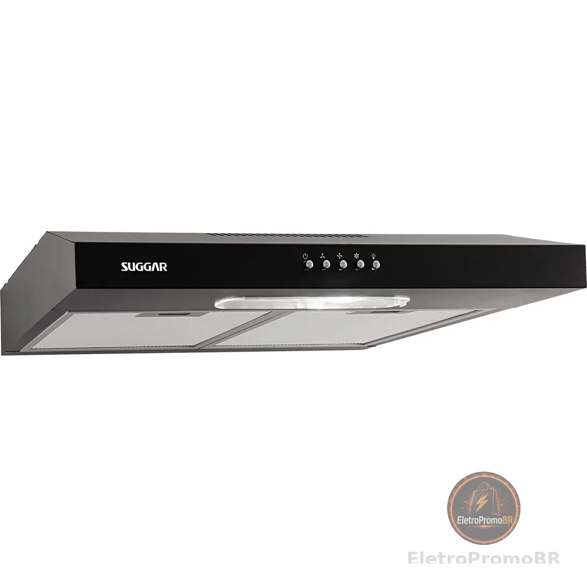 SUGGAR DEPURADOR DE AR SLIM 60CM 3 VEL. PRETO 220V DPS162PT