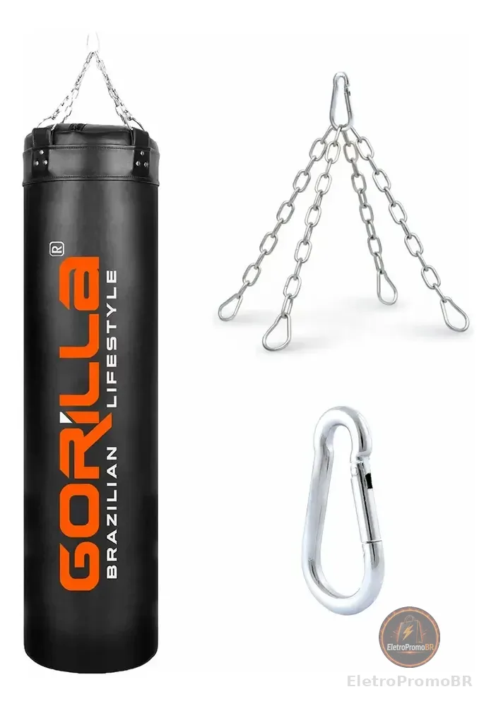 Gorilla Saco de pancada profissional 160x100 Profissional Boxe Muay Thai