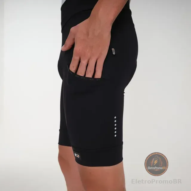 Bermuda Ciclismo Masculina Márcio May Light Bag Bolsos