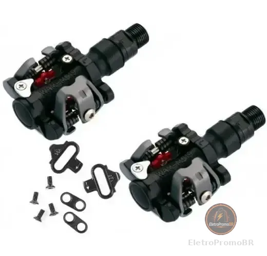 Pedal Clip Wellgo M919 Mtb Com Tacos