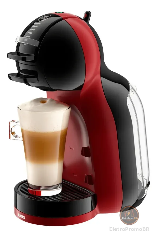 Cafeteira Nescafé Dolce Gusto Mini Me Vermelha e Preta