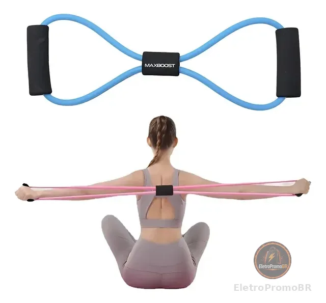 Elástico Extensor Treino Multifuncional Crosstube Maxboost