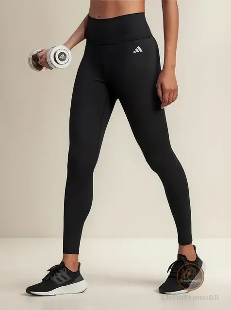 Calça Legging adidas Feminina Treino Básica Secagem Rápida