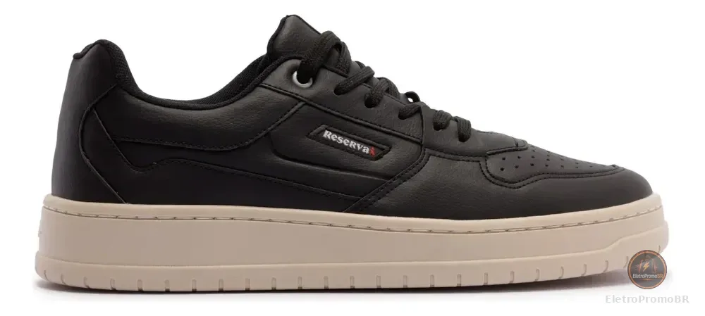 Tênis Reserva Go Masculino R75559008 Preto Lisa 40