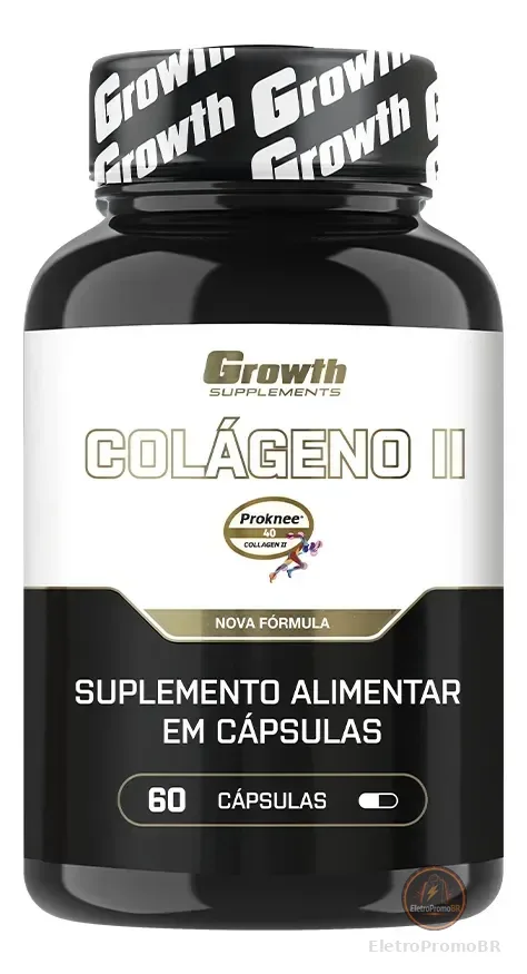 Colágeno Tipo 2 60 cáps. Growth Supplements