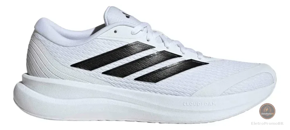 Tênis De Corrida Masculino Runfalcon 6 Cloudfoam adidas Branco Lisa 38 Br