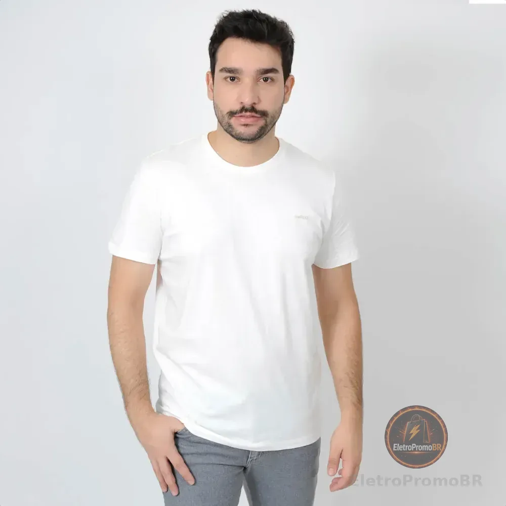 Camiseta Colcci Slim Inverno 2026 Off Off White Off White G