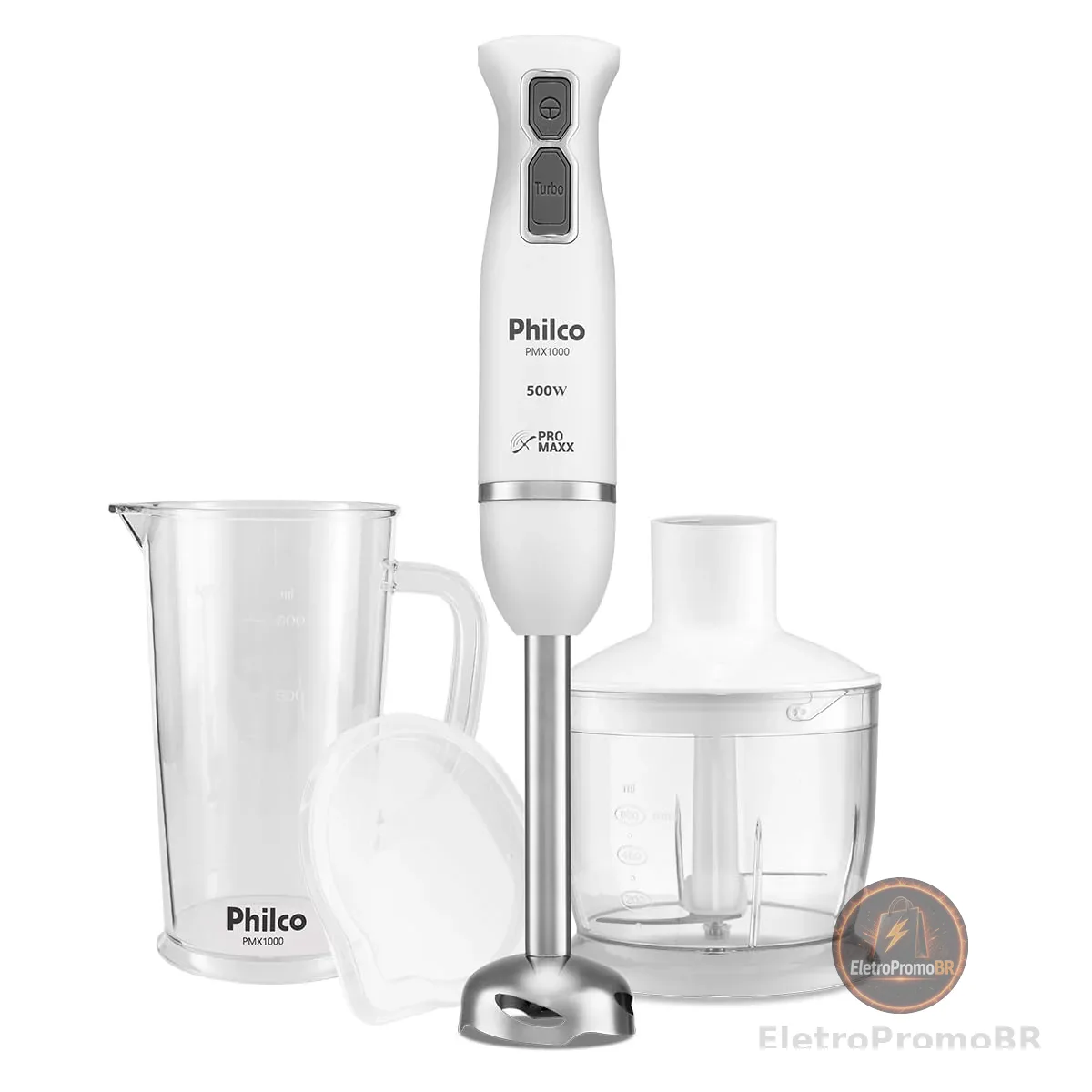 Mixer Philco PMX1000 4 Lâminas Pro Maxx 2 e 1 500W 220V