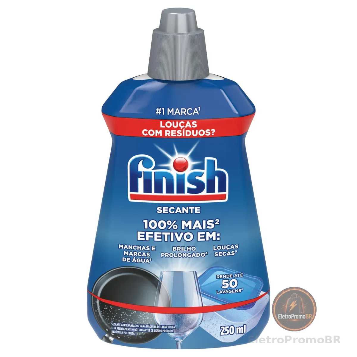 Finish Secante para Lava Louças e Abrilhantador 250ml