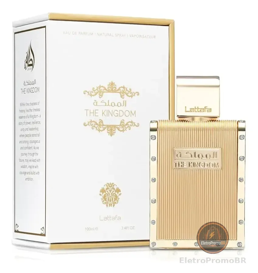 Perfume Lattafa The Kingdom Eau De Parfum 100ml Masculino