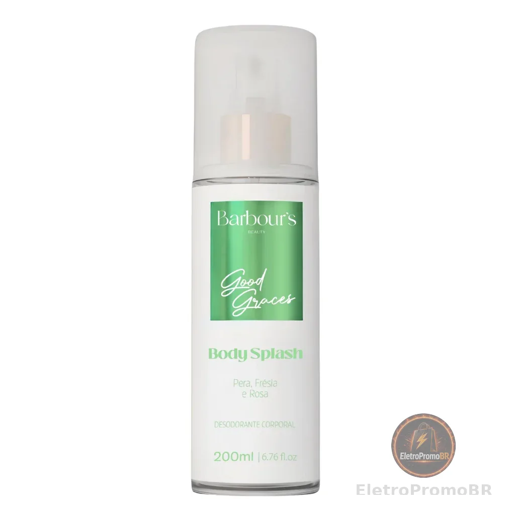 Body Splash Good Graces Desodorante Colônia 200ml Barbours Fragrancia Leve e Refrescante