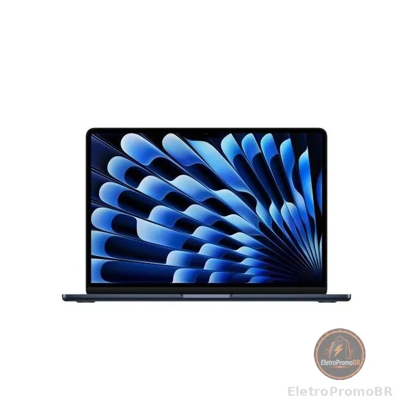 Notebook MacBook Air Apple 13" M5 16GB RAM 512GB SSD Meia‑noit