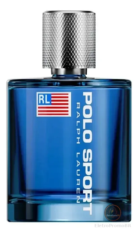 Perfume Masculino Aromático Cítrico Fresco e Energizante, Eau de Toilette Polo Sport Ralph Lauren 100ml