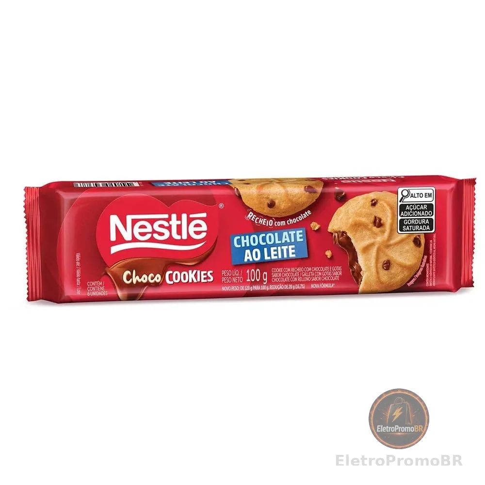 ChocoCookies NESTLÉ Recheio de Chocolate 100g
