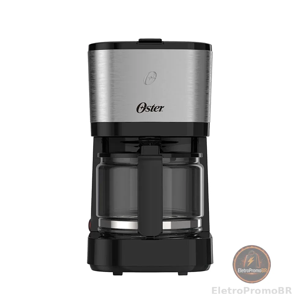 Cafeteira Oster Inox Compacta 0,7L OCAF300-127