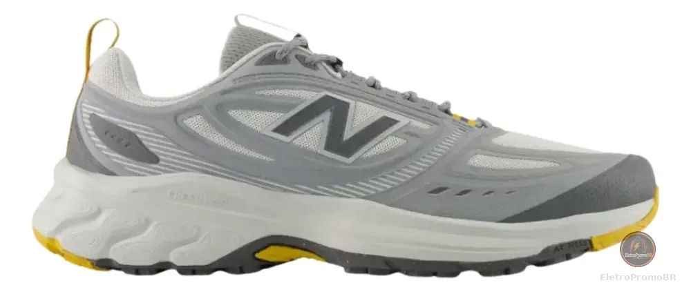 Tênis Masculino New Balance 410 V9 Fresh Foam Original Cinza 43 Br