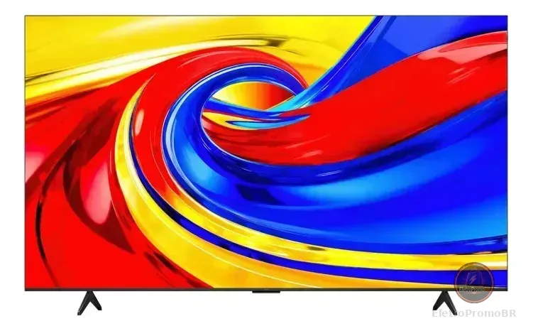 Smart TV TCL 50 Polegadas QLED 4K P7L WiFi Bluetooth Google TV HDR10+ 120 Hz VRR AIPQ 50P7L