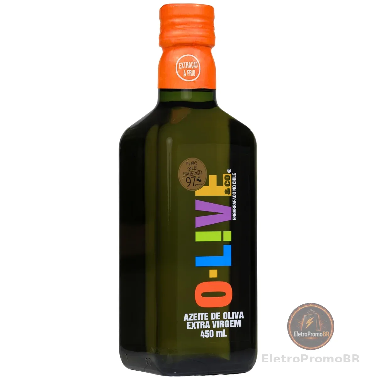 O-LIVE & Co, Azeite de oliva extra virgem, Chileno, vidro, 450ml