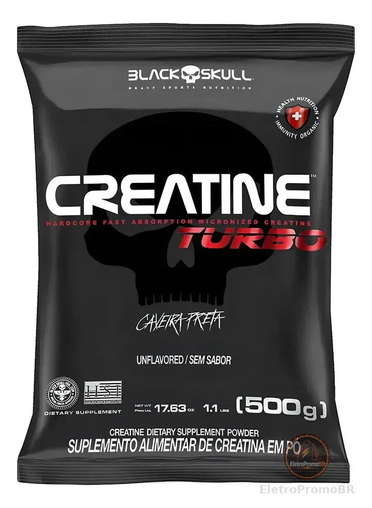 Creatine Turbo Black Skull 500g