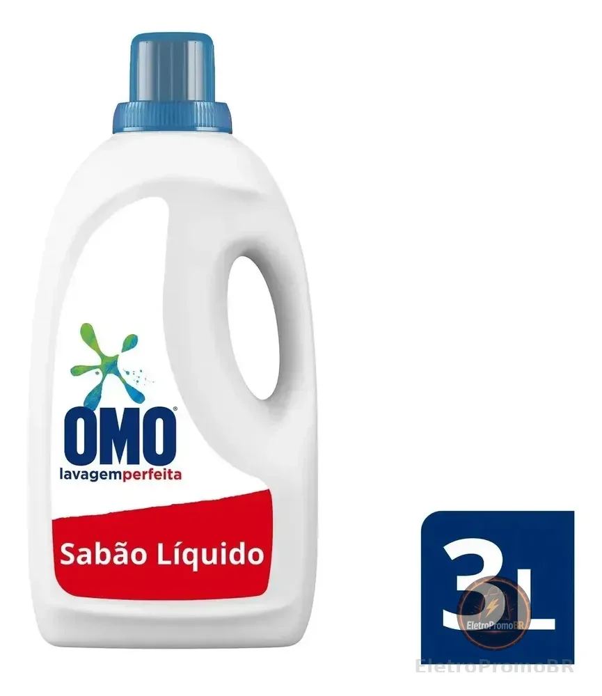 Omo Sabão Líquido Lavagem Perfeita 3L