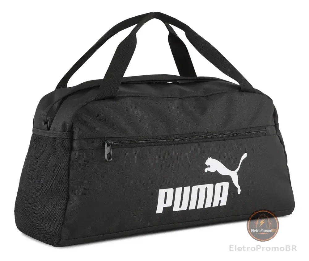Bolsa Puma Phase Small Sports Puma Preto Liso