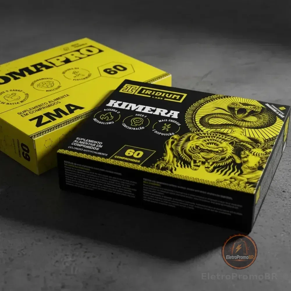 Kit Kimera Thermo + Soma Pro Zma C/60 Comprimidos Sabor Sem sabor
