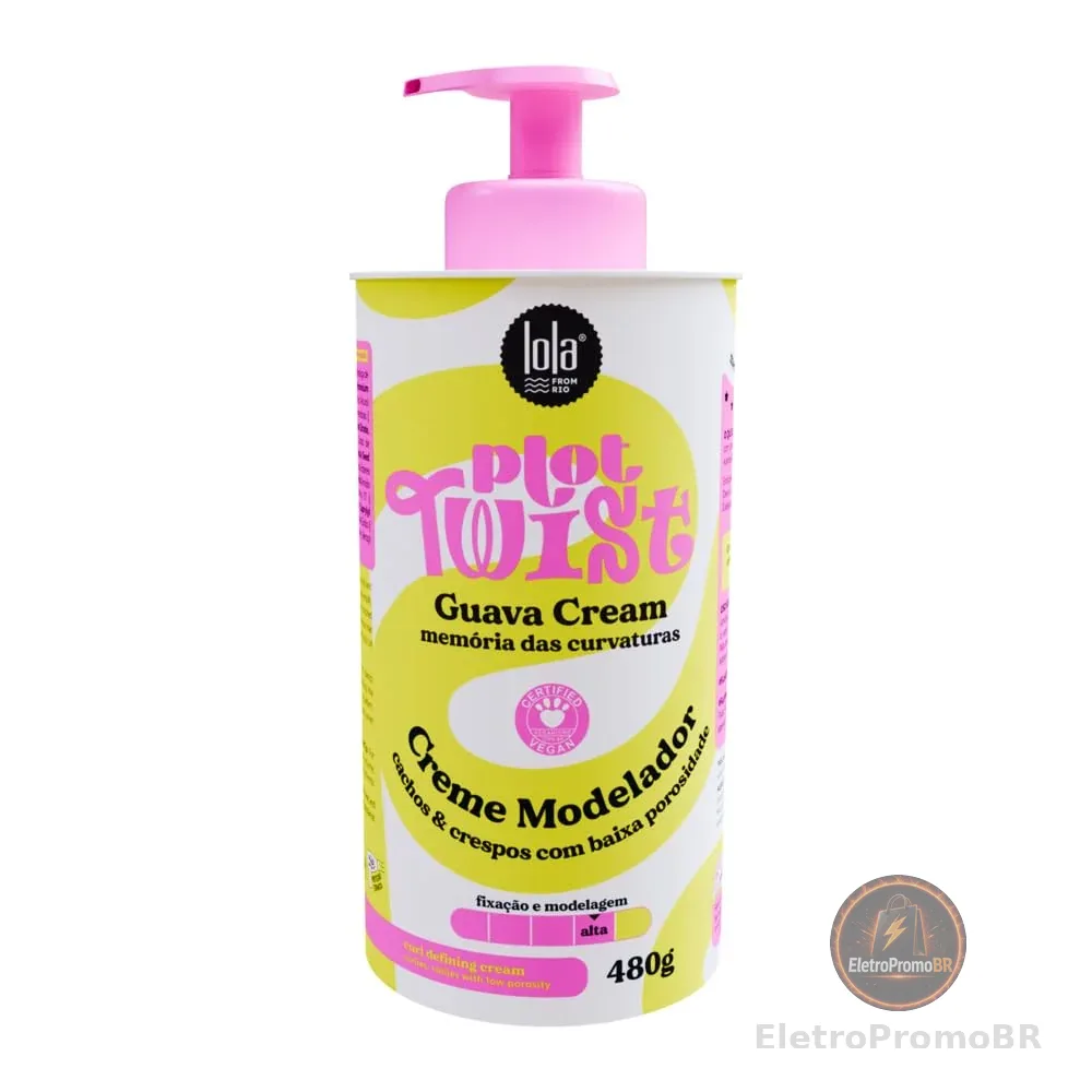 Plot Twist Guava Cream Hidratante 480g , Lola Cosmetics