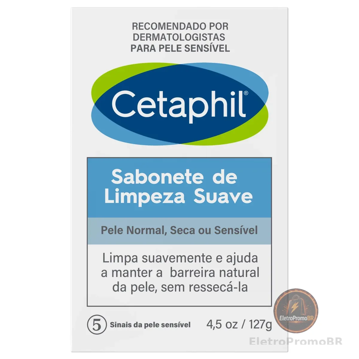 Cetaphil Sabonete Em Barra Limpeza Suave 127g